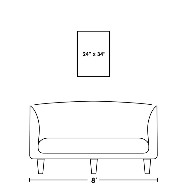 Leftbank Art - Sorrow by Maelani Blue 36 x 51