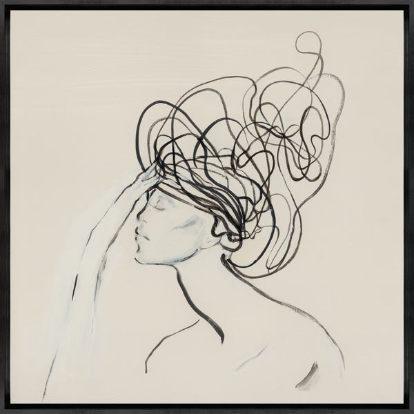 Leftbank Art - Tangled by Maelani Blue 47 x 47