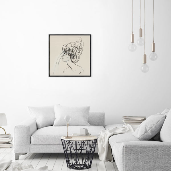 Leftbank Art - Tangled by Maelani Blue 47 x 47