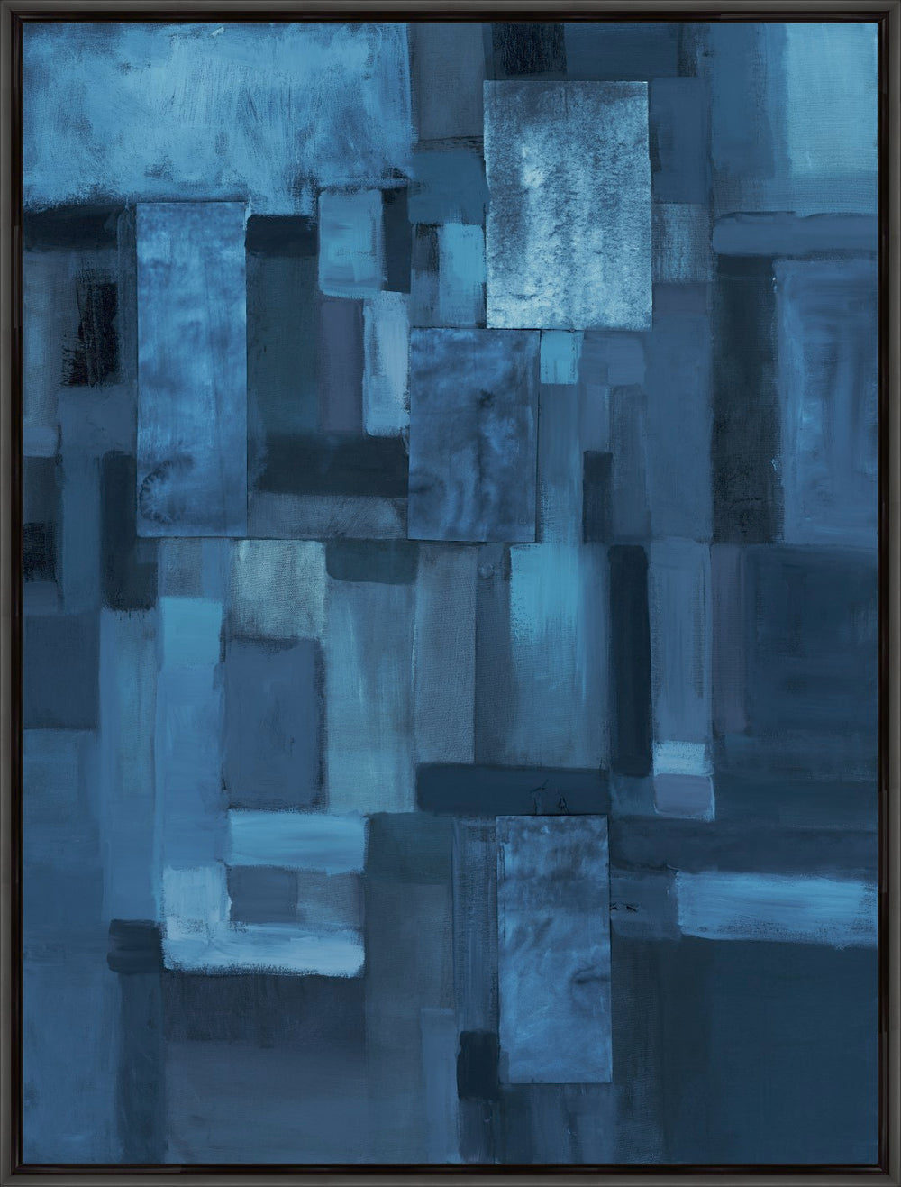Leftbank Art - Symmetry In Blue I by Maelani Blue 54 x 73