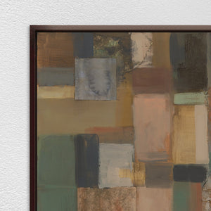 Leftbank Art - Symmetry in Earthtones II by Maelani Blue 54 x 72