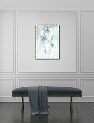 Leftbank Art - Azure Wildflower Dream II by Maelani Blue 54 x 79
