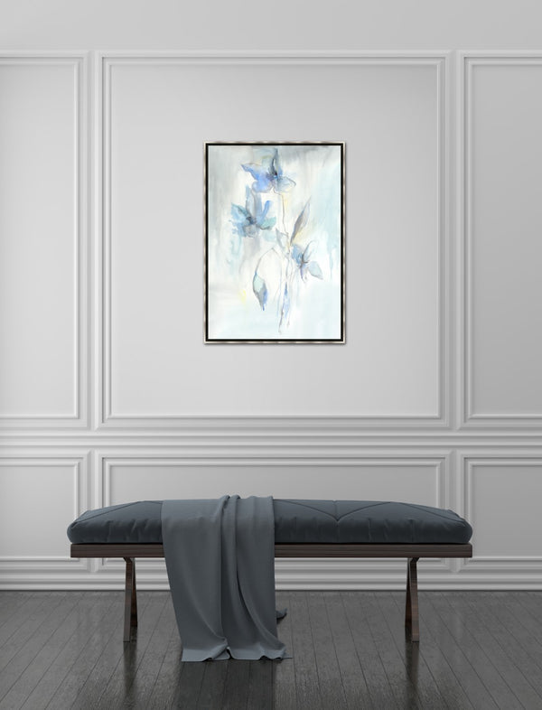 Leftbank Art - Azure Wildflower Dream II by Maelani Blue 54 x 79