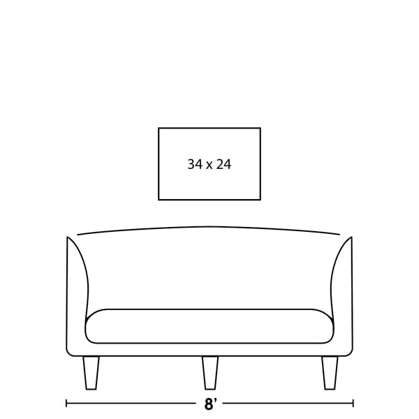 Leftbank Art - Grace in Simplicity IV by Maelani Blue 77 x 54