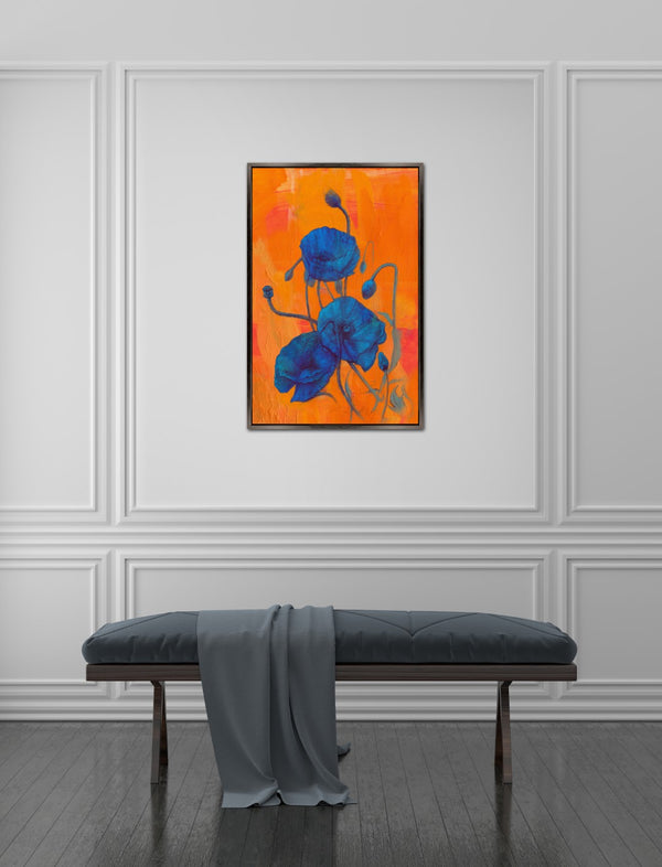 Leftbank Art - Papaver Rhoeas by Maelani Blue 54 x 82