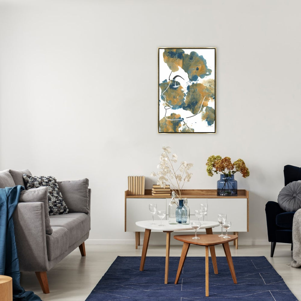 Leftbank Art - Blue Marble Botanic I by Makai Howell 54 x 79