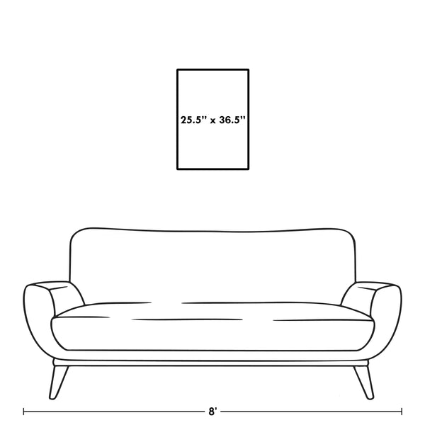 Leftbank Art - Gentle Floral by Makai Howell 54 x 79