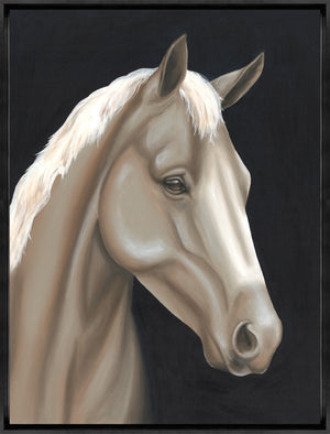 Leftbank Art - Golden Horse Head by Maelani Blue 54 x 72