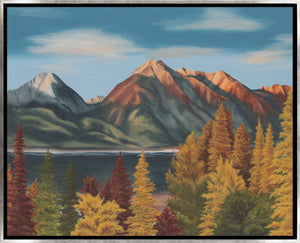 Leftbank Art - Daylight in the Rockies by Makai Howell 50 x 40