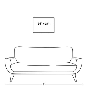 Leftbank Art - Peaceful Country II by Makai Howell 76 x 54