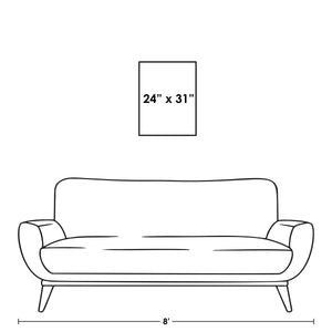 Leftbank Art - Blue Marsh Reflections II by Neil Patrick 54 x 70