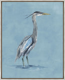 Leftbank Art - Sapphire Heron II by Nash Rambler 54 x 69