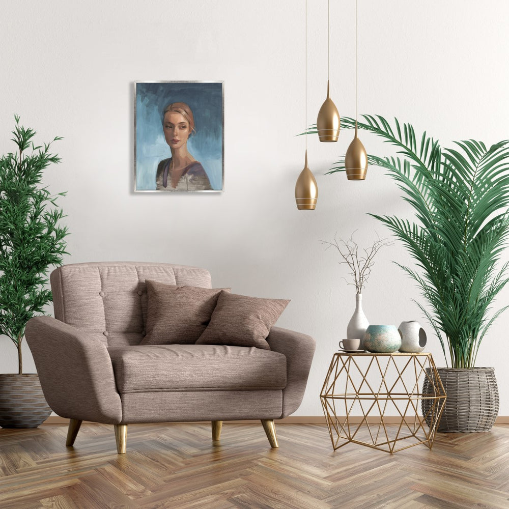 Leftbank Art - Feeling Blue by Ryan Brown 36 x 45