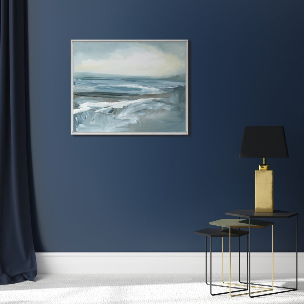 Leftbank Art - Seawater Mixing Into Sand by Ryan Brown 45 x 36