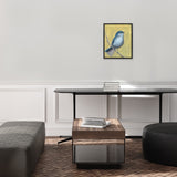 Leftbank Art - Small Blue Bird III by Ryan Brown 36 x 45