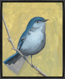 Leftbank Art - Small Blue Bird III by Ryan Brown 36 x 45