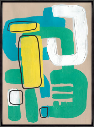 Leftbank Art - Pop of Color I by Ryan Brown 54 x 75