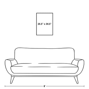 Leftbank Art - Pop of Color I by Ryan Brown 54 x 75