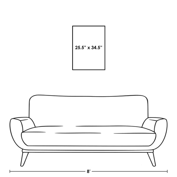 Leftbank Art - Pop of Color I by Ryan Brown 54 x 75