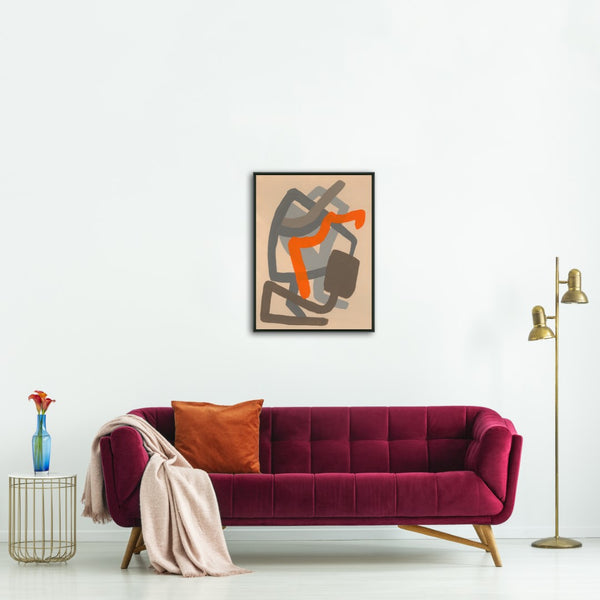 Leftbank Art - Pop of Color IV by Ryan Brown 54 x 74