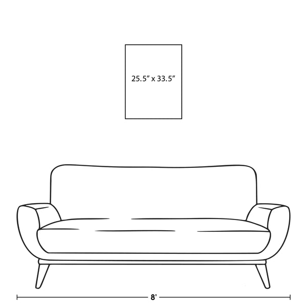 Leftbank Art - Pop of Color V by Ryan Brown 54 x 74