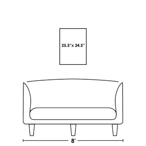 Leftbank Art - Lounging Quietly by Ryan Brown 54 x 74