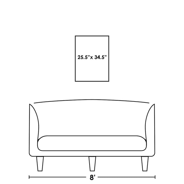 Leftbank Art - Lounging Quietly by Ryan Brown 54 x 74