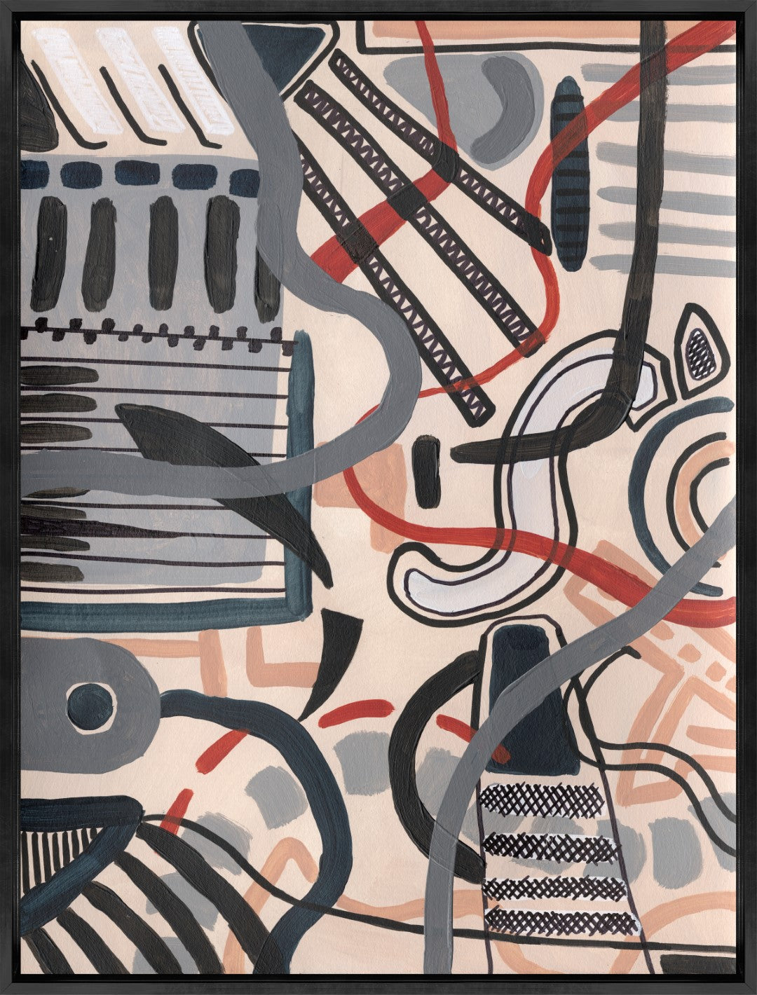 Random Drawer I by Ryan Brown - Gallery-Wrapped Giclee Canvas Art with