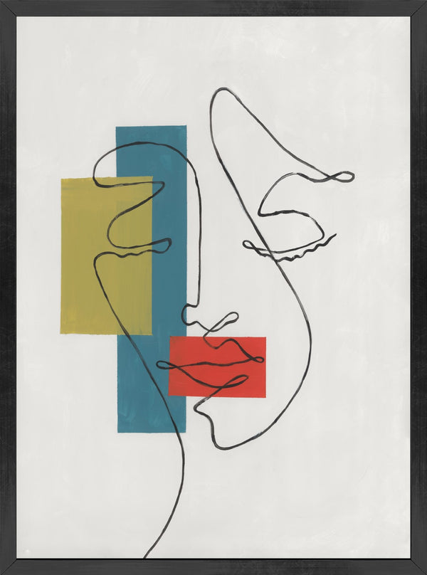 Leftbank Art - Changing Faces I by Richard Ryder 30 x 40