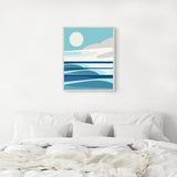 Leftbank Art - Ocena Waves I by Richard Ryder 40 x 47