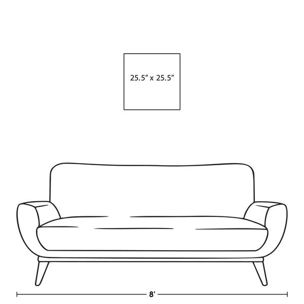 Leftbank Art - Shapes in Harmony I by Sam Nash 54 x 54