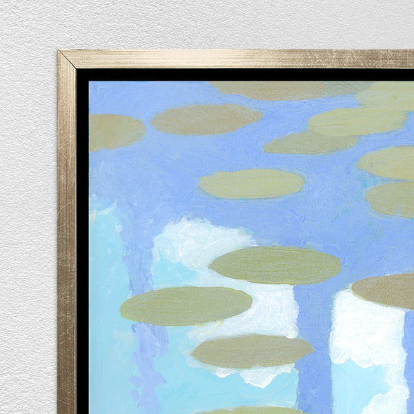 Leftbank Art - Lilies Floating by Sam Nash 60 x 40