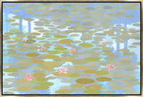 Leftbank Art - Lilies Floating by Sam Nash 60 x 40