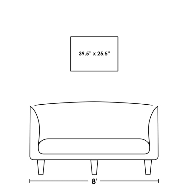 Leftbank Art - Forest Shadows by Sam Nash 63 x 40