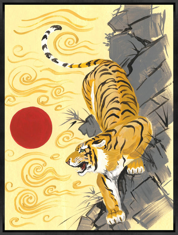 Leftbank Art - Tiger Descending by Sam Nash 40 x 54