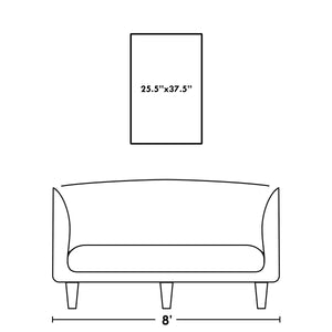 Leftbank Art - Cream Moons by Sam Nash 40 x 60