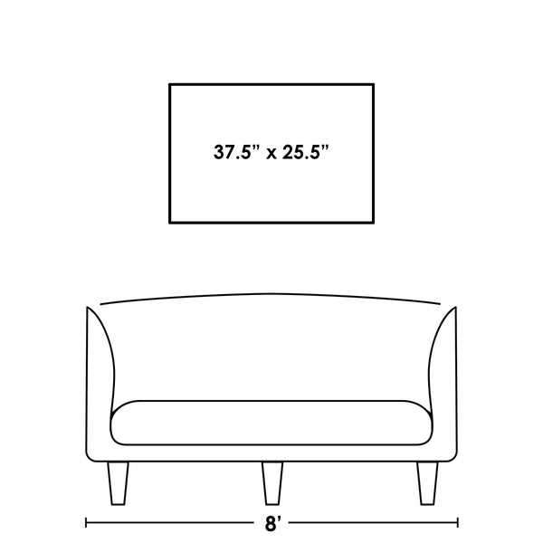 Leftbank Art - Misty Backroad by Sam Nash 60 x 40