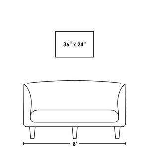 Leftbank Art - Tonal Pathways by Sam Nash 80 x 54