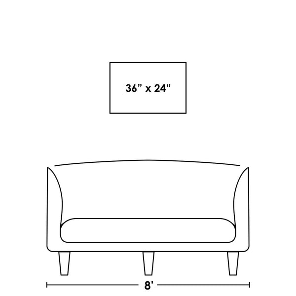 Leftbank Art - Tonal Pathways by Sam Nash 80 x 54