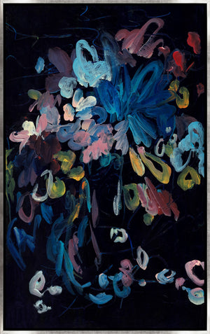 Leftbank Art - Vibrant Azure Blossom by Victor Ryan 54 x 87