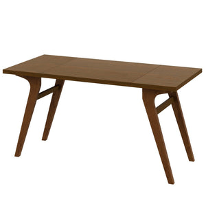 English Elm Transformer Solid Wood Convertible Table Adjustable Height Expandable Top for Small Spaces Walnut N735P406282D