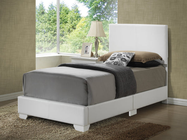 English Elm Charming Velvet Twin Bed with Hidden Storage Drawers, Casual Solid Frame, Easy Assembly Comfort White 4 L x 33 W x 44 H B078108091