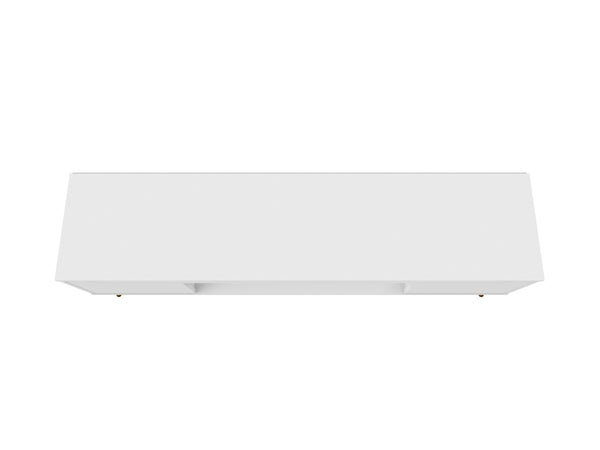 English Elm Bradley 63" White Tv Stand - Modern Mid-Century Design With Storage & Cable Management Solutions B365P398365