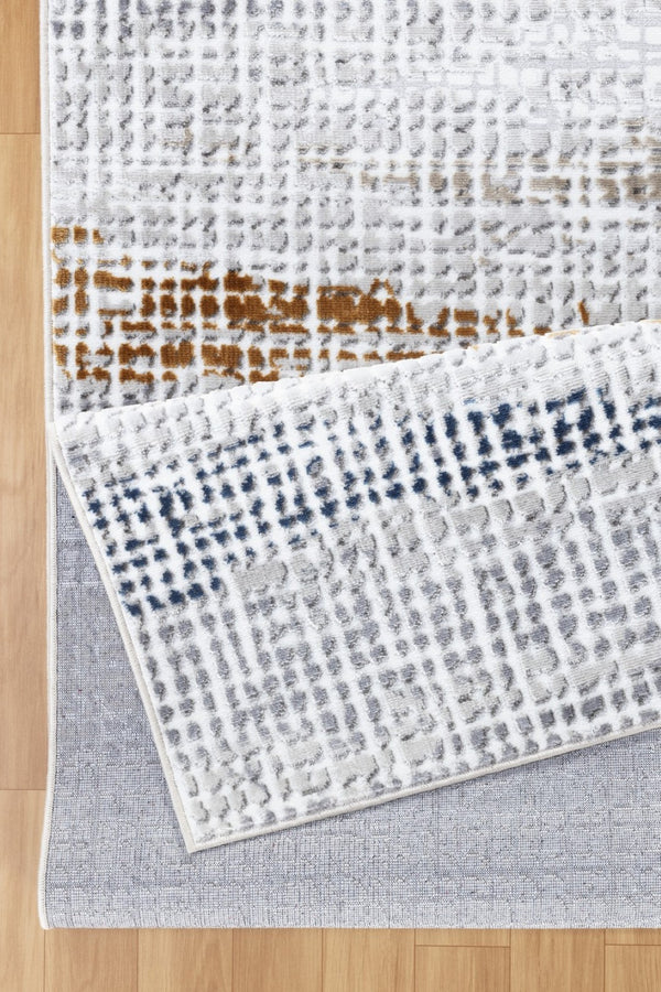 English Elm Textures Contemporary Multi-Color 2'7" X 7' Area Rug - Soft, Durable, Kid & Pet Friendly Design! B186P181121-GIGA