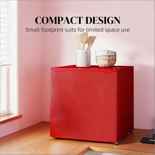 English Elm Compact Two Zone Mini Fridge with Freezer for Dorm Office or Apartment Use T3971P473045