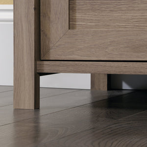 English Elm 4-Drawer Chest, Elegant Brown Finish For Versatile Storage In Bedrooms, Offices, Or Living Spaces B356P402664