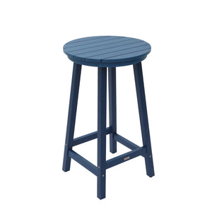 English Elm Patio Square Bar Table Weather Resistant Hips Wood Grain Finish for Deck or Pool T3609P482830