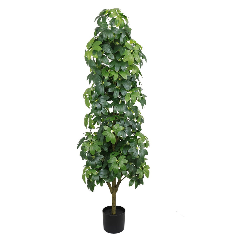 English Elm 6ft Artificial Faux Tree Silk Leaves Realistic Indoor Outdoor Decor Living Room W2945P458758