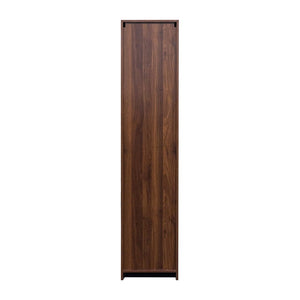 English Elm Kitchen Pantry Cabinet Walnut Tall Freestanding Storage with Shelves and Doors W331P426747