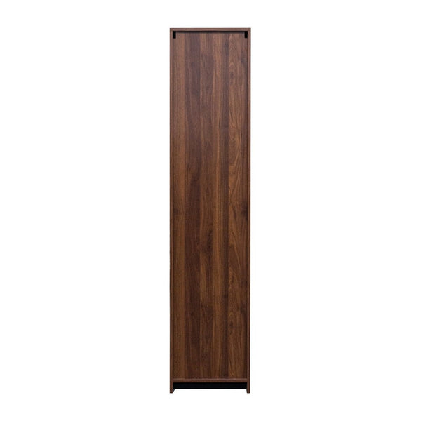 English Elm Kitchen Pantry Cabinet Walnut Tall Freestanding Storage with Shelves and Doors W331P426747